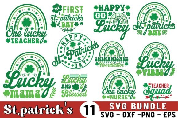 Download St.Patrick’s Svg Bundle, Lucky Svg - Lucky Collection