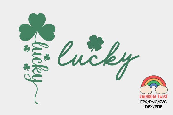 Download Retro St. Patrick’s Day Lucky SVG - Lucky Collection