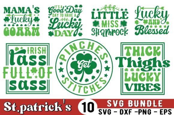 Download St.Patrick’s Svg Bundle, Lucky Svg - Lucky Collection