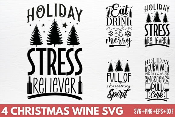Download Christmas Wine SVG - Christmas Collection