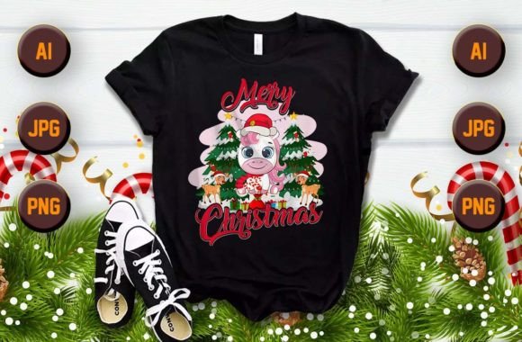 Download Christmas Custom Trendy T-Shirt Design - Christmas Collection