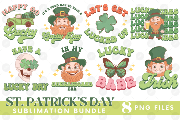 Download St Patrick's Png Bundle Shamrock Lucky - Lucky Collection