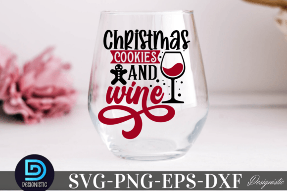 Download Christmas Cookies and Wine SVG - Christmas Collection