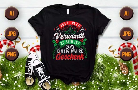 Download Christmas Custom Trendy T-Shirt Design - Christmas Collection