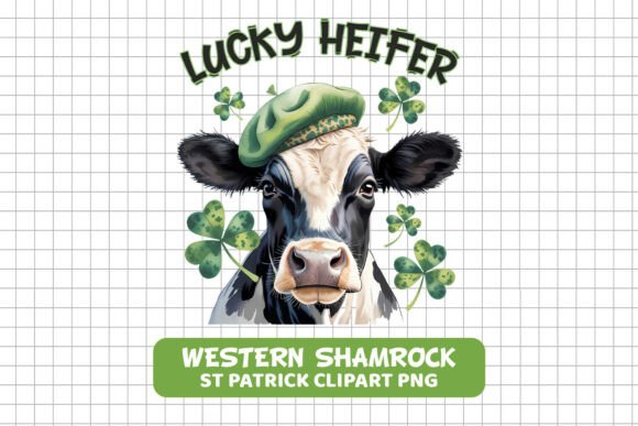 Download Lucky Heifer PNG–Funny St Patrick’s Day - Lucky Collection